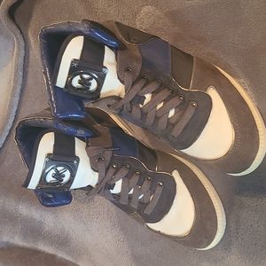 Michael Kors wedge sneakers